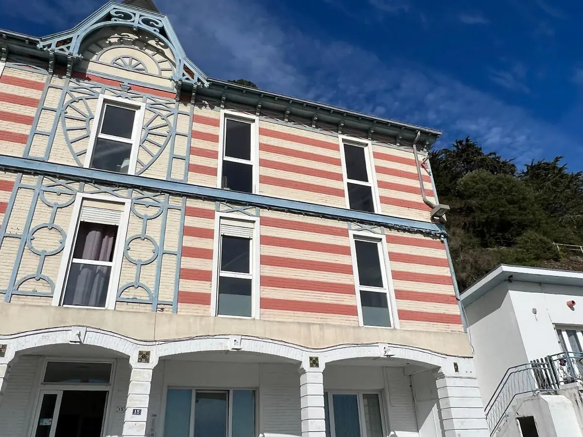 Apartment Appartement Art Deco, Vue Mer, Au Port Du Legue Plerin France